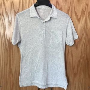 Bonobos Heather White LA Polo Mens Size Small Slim